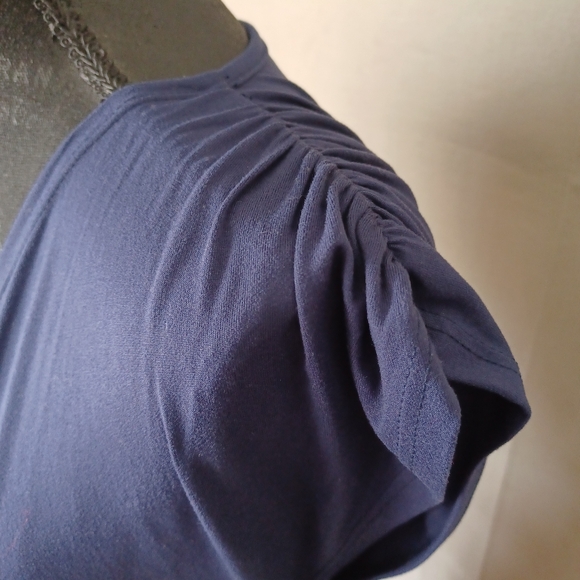 HPx2•Expected Floral Navy Maternity MaxiDress - Picture 3 of 9